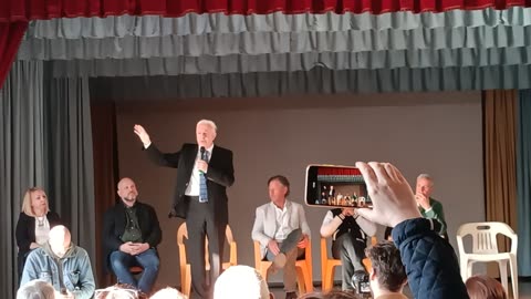 Prima naz. di "Pandemonium" - Bergamo - dibattito con il pubblico in sala - seconda parte