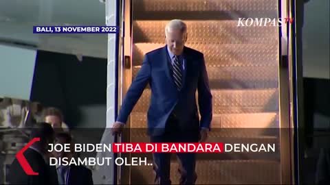 Beda Penyambutan Biden dan Xi Jinping Saat Tiba di Bali untuk KTT G20