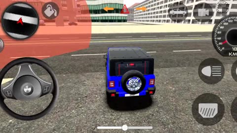 Mahindra Thar drive in Android, Indian car simulator game play