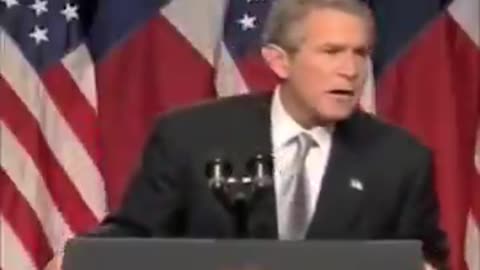 “Either you’re with us, or you are with the terrorists.” -George W. Bush