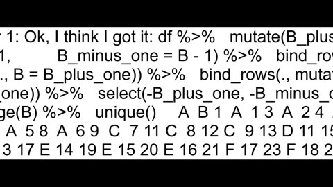 Add rows with increased and decreased value in groups