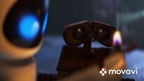 WALL-E (2008) - WALL-E Meets EVE (HD)