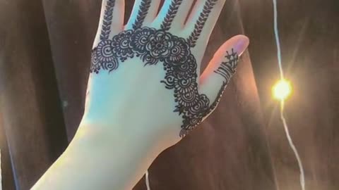 Beautiful mehndi design