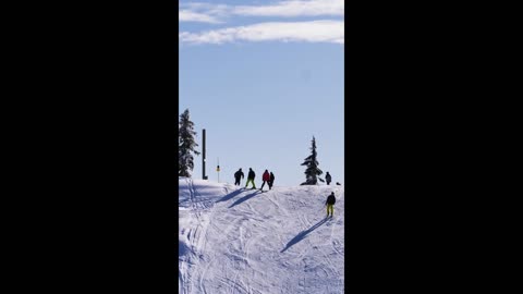 skiing fun