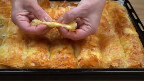 Quick Baked Cheese Pie - Simple and Delicious Recipe