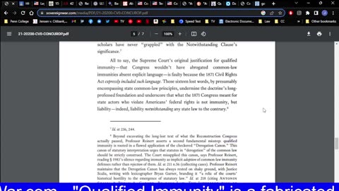 "Qualified Immunity" is a lie.