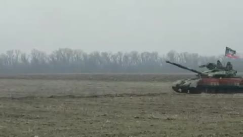 24.02.2022 Ukraine tanks offensive