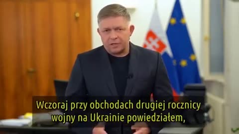 PREMIER SŁOWACJI ROBERT FICO 2024.02.25