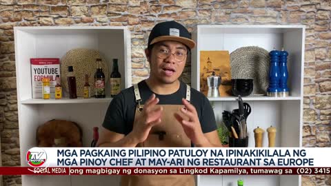 Mga pagkaing Pilipino, patuloy na ipinakikilala sa Europe | TFC News Italy