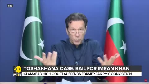 Pakistan court suspends ex-PM Imran Khan’s conviction in state gifts case