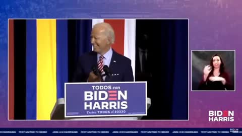 Biden pandering to voters