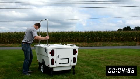 World Record: Fastest Mini Mate Camper Set Up