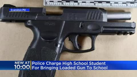 Evanston Township High School student charged with bringing loaded gun to school