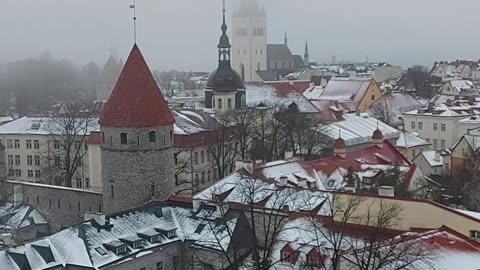 Patkuli Viewing Platform | Panoramic View of Tallinn | Old Town | Estonia | UNESCO World Heritage