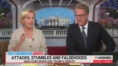 Things Get Tense on the Set of Morning Joe Following Disastrous Biden Debate: