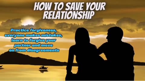 How to save your Relationship