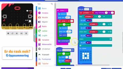 Microbit - Er du rask nok?