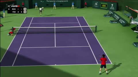 Top Spin 4 Online #13 Federer VS JokerJunfan007