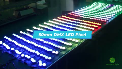 Dynamic and Visually Stunning Effects, 50mm DMX LED Pixel Dot