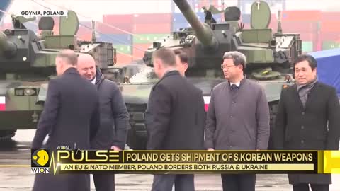 Poland welcomes first shipment of South Korean tanks World News English news WION