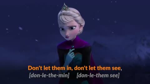 Learn English with FROZEN | Anna and Elsa