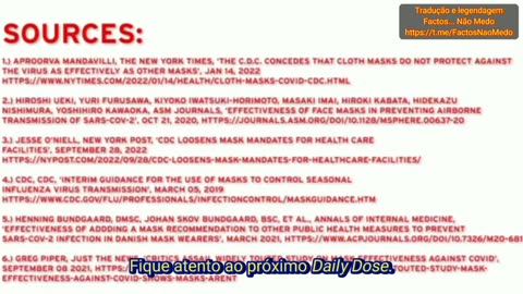 📢💥Dr. Peterson Pierre:Máscaras são ineficazes para impedir infecções respiratórias💥📢