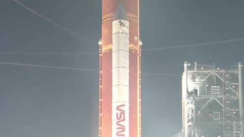 NASA's Artemis I Rocket Launch from Launch Pad 39B Perimeter