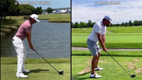 Slow Motion Driver Swing of Top 10 PGA Players