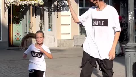 LITTLE GIRL SHUFFLE TRENDS Tuzelity Dance