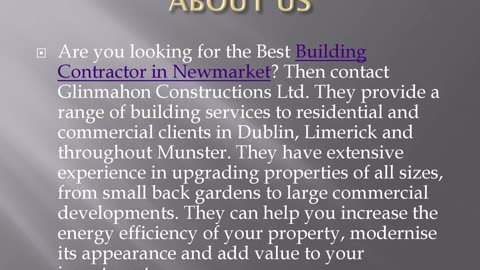 Best Building Contractor in Newmarket