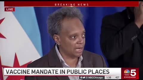 Mayor Lightfoot Announces Vaccine Passport Mandates in Chicago