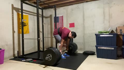 Deadlift at 340 lbs for 5