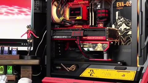 EVA ASUS ROG co-branded Genesis Gaming PC Build