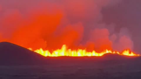 Caught On Camera - Volcanic Eruption in Iceland