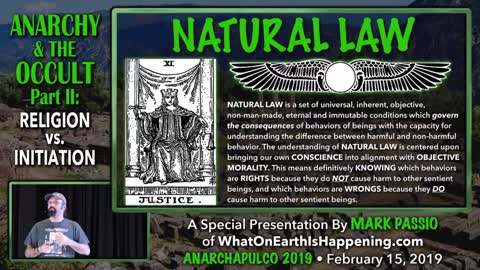 Mark Passio - Anarchie & Okkultismus - Teil II - Religion vs Initiation