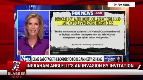 Ingraham Angle: It's an invasion by invitation