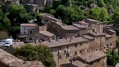 Calcata (Viterbo), Italy.