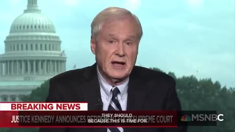 Chris Matthews on Anthony Kennedy retirement: "This is the time for vengeance."