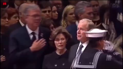 George Bush senior funeral cards