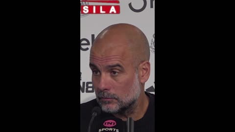 Man City boss Pep Guardiola explains the 1-1 draw with Newcastle