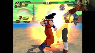 Burter VS Goku In A Dragon Ball Z Budokai Tenkaichi 3 Battle With Live Commentary