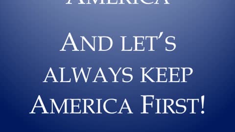 America First Voters Guide