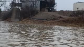 Cruising the grand river on pelican catch PWR 100 kayak