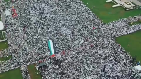 2million people of Indonesia stand with GAZA.