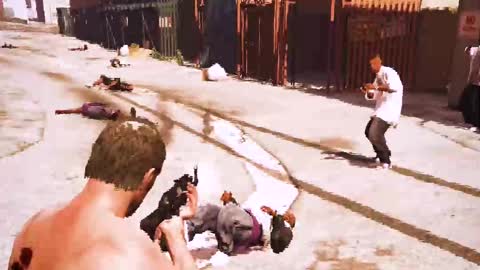 crazy trevor rampage in gta 5 | GTA V short | gta5 video #shorts #gta5 #lazoogames