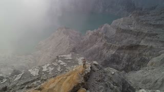 Stunning Lake Atop Active Volcano