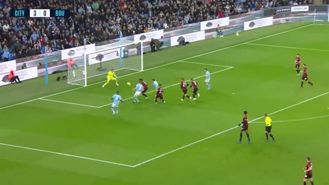 EXTENDED HIGHLIGHTS | Man City 6-1 Bournemouth | Doku dazzles as city hit six!