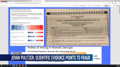 Jovan Pulitzer At Georgia Hearing: Election Compromised; Dismantled Election, Exposed Irregularities