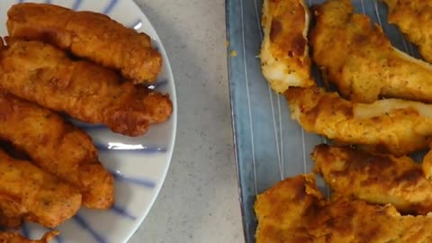 COOKING BREADED OR FRIED CHICKEN BREAST