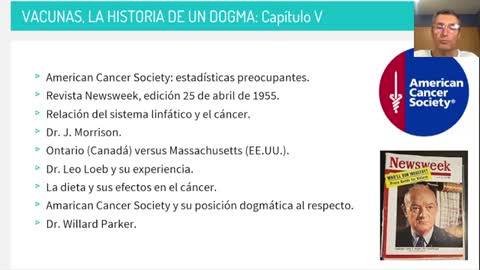 12° charla. "Vacunas, la Historia de un Dogma": Capítulo V, libro La Aguja Envenenada